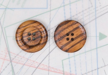 bouton en bois