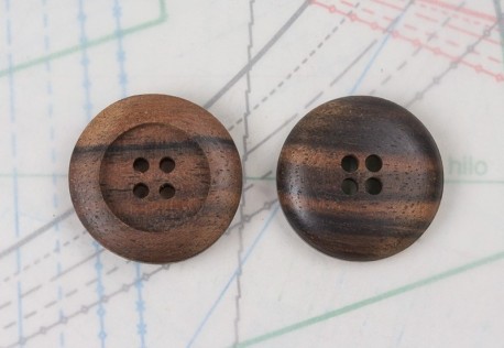 bouton en bois